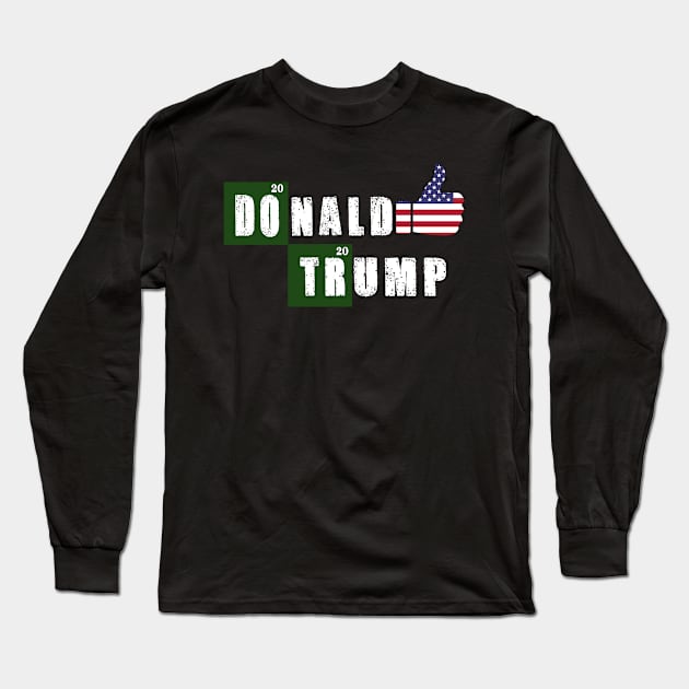 Trump 2020 Long Sleeve T-Shirt by TOPTshirt